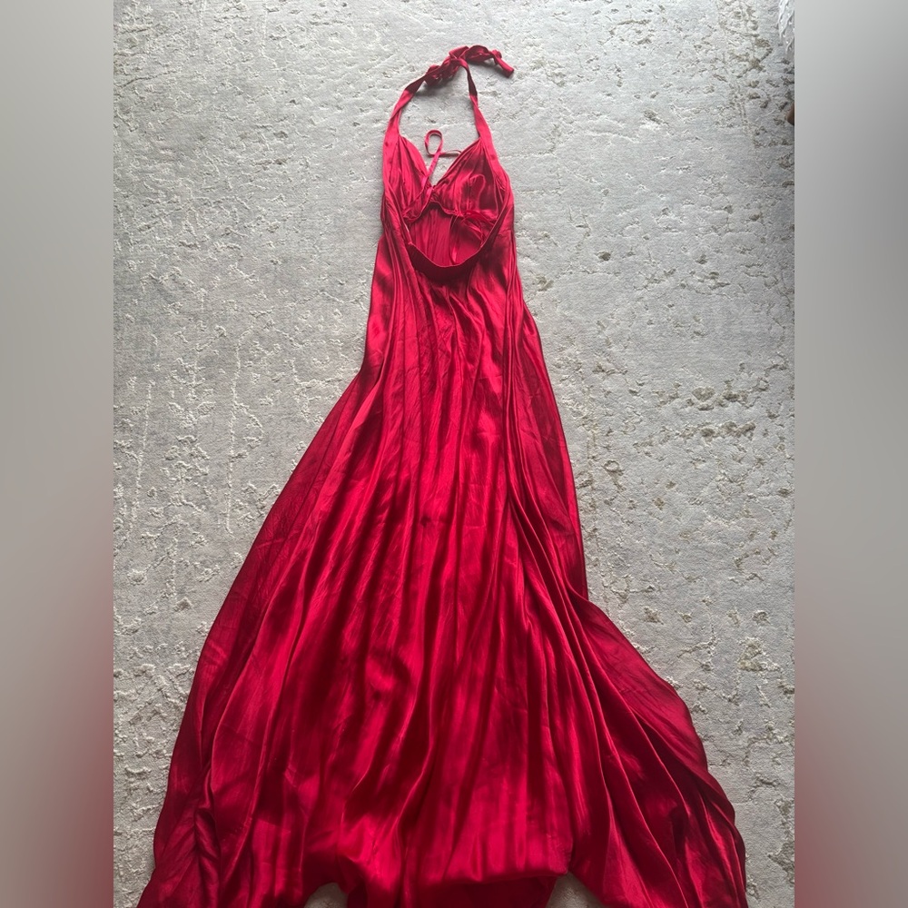 Vintage 1990s Victoria Secret Satin Maxi Dress - Picture 6 of 8